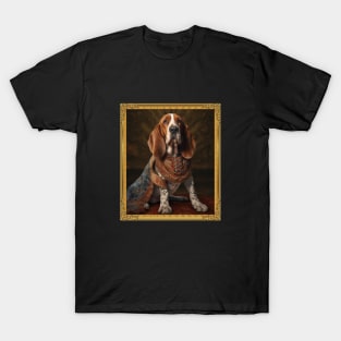 Bloodhound - Medieval Duke  (Framed) T-Shirt